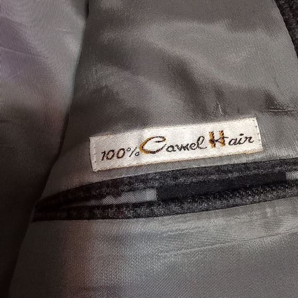 100% Camel Hair Christopher Morton Kingsridge For Steven Windsor Blazer - Picture 5 of 11